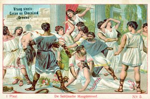 De verkrachting van de Sabijnse vrouwen door European School