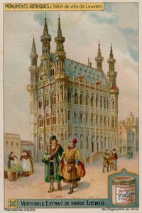 Stadhuis van Leuven in België door European School