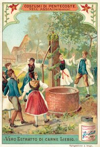 Traditionele Pinksterfeesten in Hessen, Duitsland