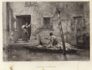 Venetiaanse fruitverkoper