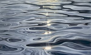 Geleid door licht, 2023 (olieverf op doek)