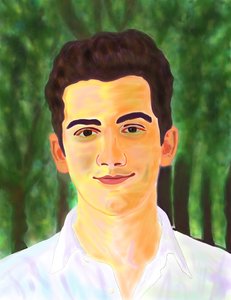 Emmitt, Brooklyn (digitale kunst) door Evan Sklar