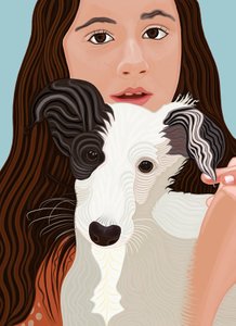 Minnie en Ava (digitale kunst)