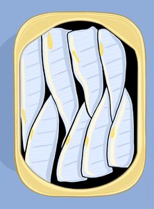 Sardientjes, ca 2020-24 (digitale kunst)