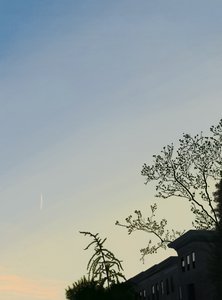 Kleine Contrail (digitale kunst)