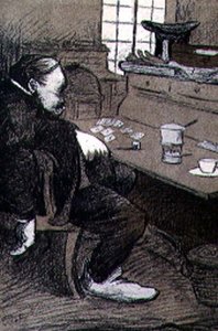 Werk (Le Travail) gegraveerd door J.G.R. uit 