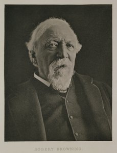 Portret van Robert Browning, c.1889 door Eveleen Myers