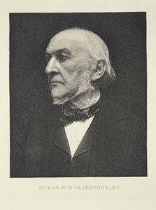 De Rt. Hon. William Gladstone (1809-98), MP, 1890 door Eveleen Myers