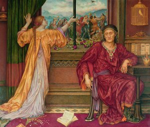 De vergulde kooi door Evelyn De Morgan