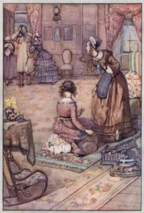 Illustratie voor Cranford door Mrs Gaskell door Evelyn Paul