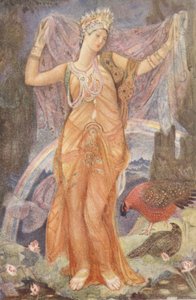 De Moedergodin Ishtar, illustratie uit 