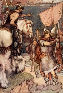 De Wacht daagt Beowulf uit door Evelyn Paul