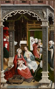 Scène uit het leven van Sint Rochus door Everaert Orley
