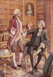 Illustratie voor A Sentimental Journey door Laurence Sterne