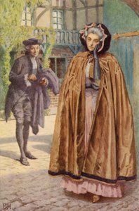 Illustratie voor A Sentimental Journey door Laurence Sterne door Everard Hopkins