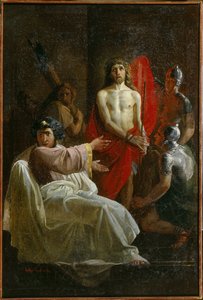 Christus voor Pilatus door Evgraf Sorokine