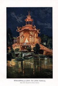 Het Palais Lumineux, Parijs Universele Tentoonstelling, 1900