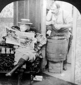 De Nieuwe Vrouw door Excelsior Stereoscopic Tours