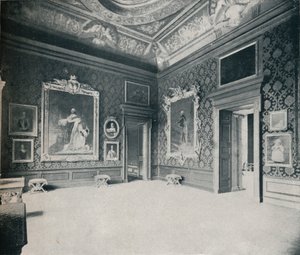 De Tekenzaal van Koningin Caroline, in Kensington Palace, c1899, 1901 door Eyre and Spottiswoode