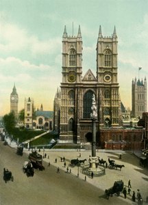 Westminster Abbey, ca. 1900s