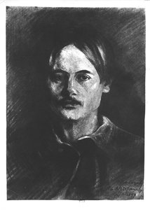 Portret van Alfred Jarry (1873-1907) 1899