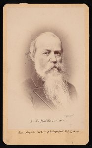 Portret van Samuel Stehman Haldeman