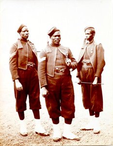 Hausa sergeanten Goudkust, juni 1897 door F.G.O. Stuart