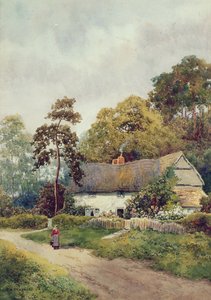 Een landelijk huisje door F.H. Tyndale