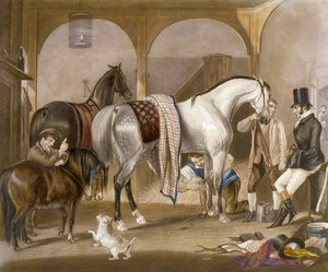 De Clipper, gegraveerd door J.R. Mackrell
