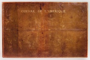 Voorkant van de atlas Guerre de lAmerique 1775-1782