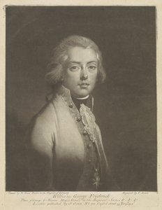 Portret van Frederik, prins van Oranje-Nassau door F. Green