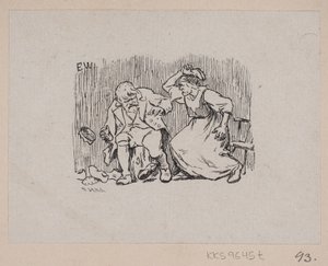 Illustratie voor "Askeladden die de Prinses Liet Lachen"