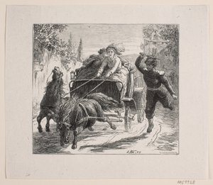 Illustratie bij Bjørnstjerne Bjørnson "Een schets uit Italië"