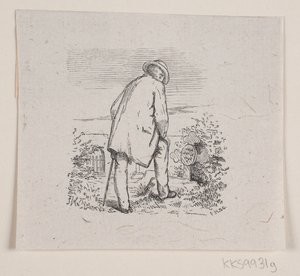 Illustratie bij "De laatste uren", gedicht van H. J. Greensteen