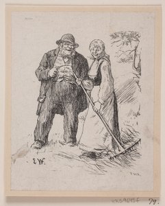 Illustratie voor "Herremandsbruden"