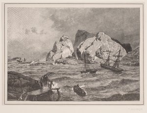 Nødhavn aan de Noorse Kust