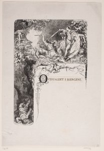 Overval in de bergen door F. Hendriksen