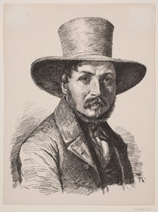 Portret van Christen Købke