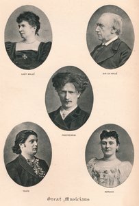 Grote muzikanten - Plaat X., ca. 1880, 1895