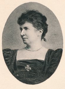 Lady Halle, ca. 1880, 1895 door F. Jenkins Heliog
