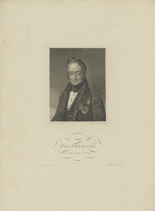 Portret van Graaf Karl Robert Nesselrode door F. L. Lehmann