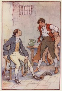 Illustratie voor Een verhaal over twee steden door Charles Dickens