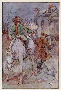 Illustratie voor A Tale of Two Cities van Charles Dickens door F. M. B. Blaikie