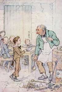 Illustratie voor Oliver Twist