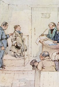 Illustratie voor Oliver Twist door F. M. B. Blaikie