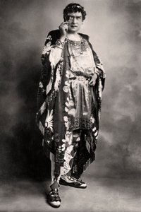 Herbert Beerbohm Tree 1853-1917, Engelse acteur, begin 20e eeuw door F. W. Burford