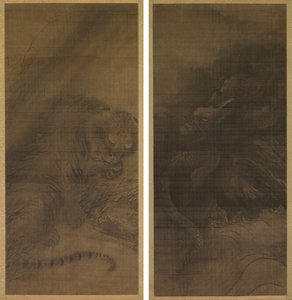 Draak; Tijger door Fachang Muqi