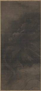 Draak en Tijger, ca. 1250-1279 door Fachang Muqi