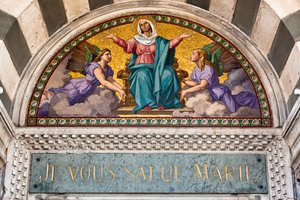 Basiliek Notre-Dame-de-la-Garde, de Hemelvaart, Marseille, Bouches-du-Rhône, 2012 (foto) door Faivre-Duffer Faivre-Duffer