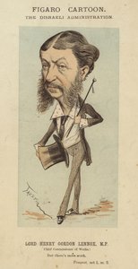 Lord Henry Gordon-Lennox, Britse Conservatieve politicus en minister in de regering van Benjamin Disraeli door Faustin (b.1847)